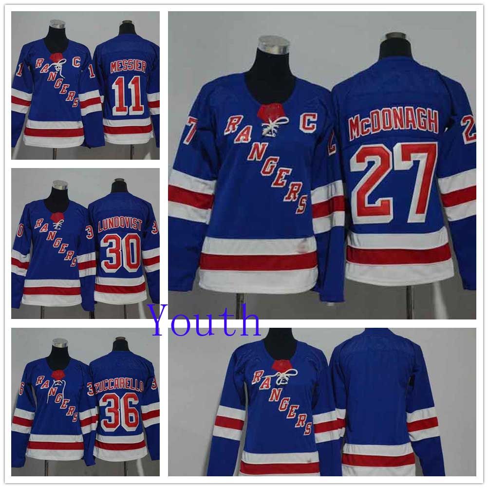 rangers youth hockey jersey