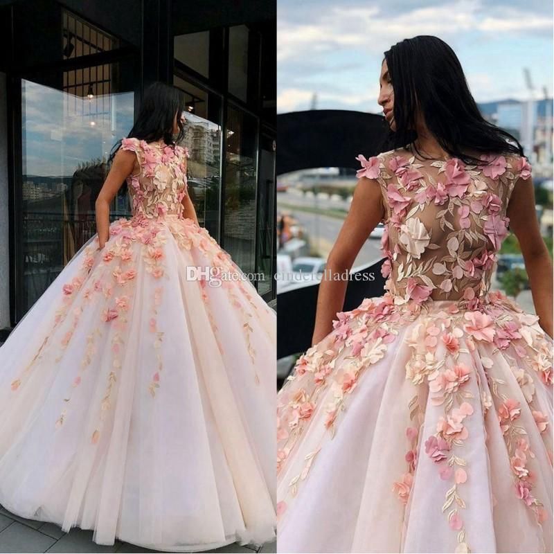 colorful ball gowns