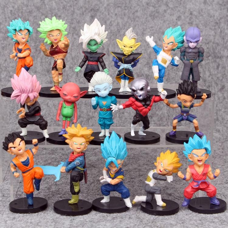 2020 anime dragon ball z character cute version pvc