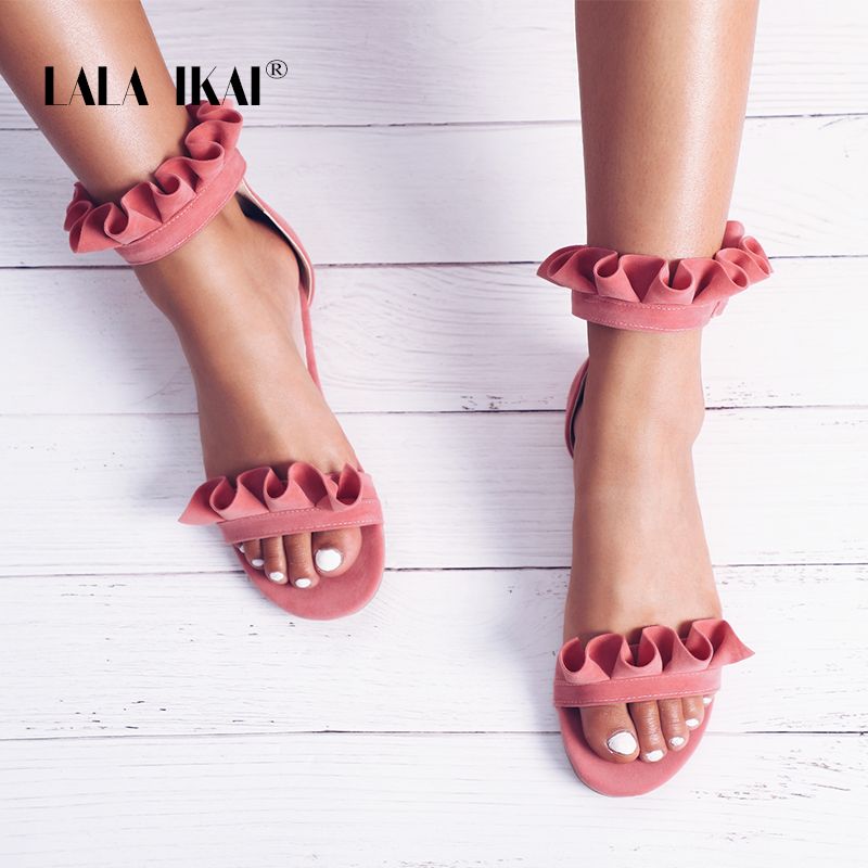 sandalias planas de vestir