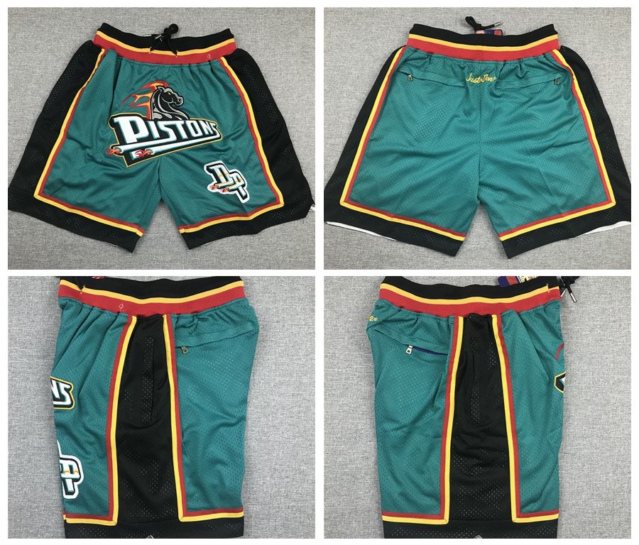 detroit pistons basketball shorts