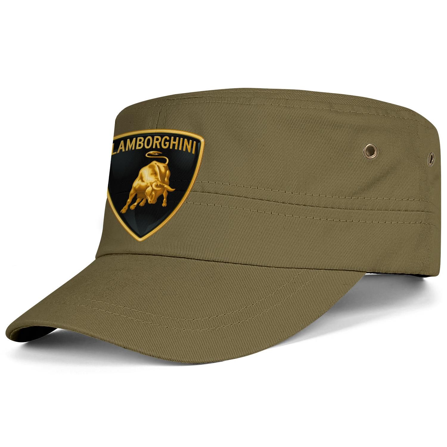 Men Women Adjustable Lamborghini-Logo Trucker Dad Baseball Hats Cap