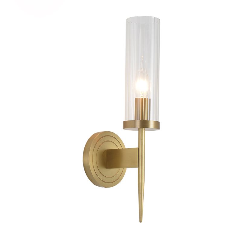 modern copper wall sconce