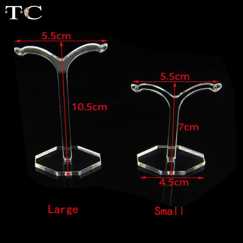 Lot of 6 Large Earring Display Stand Holder Black Acrylic Lot of 6 Large Earring Display Stand Holder Black Acrylic