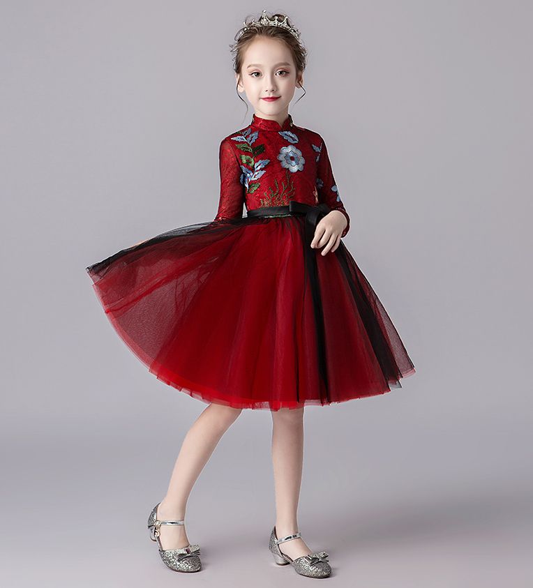red party dresses for girls