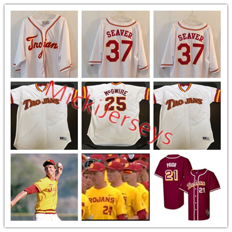 trojans baseball jersey