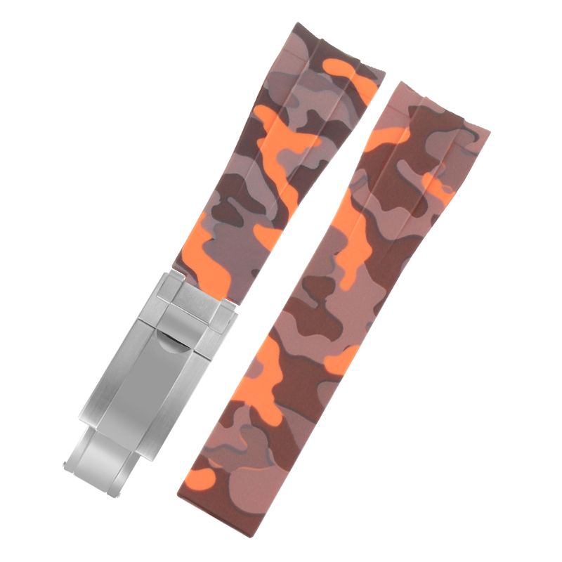 oranje camo zilveren sluiting