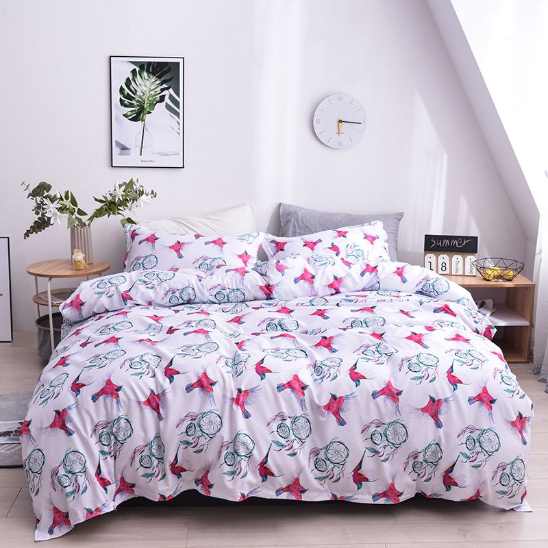 Dreamcatchers Pigeon Bedding Sets Duvet Cover Pillowcase Bedlinen