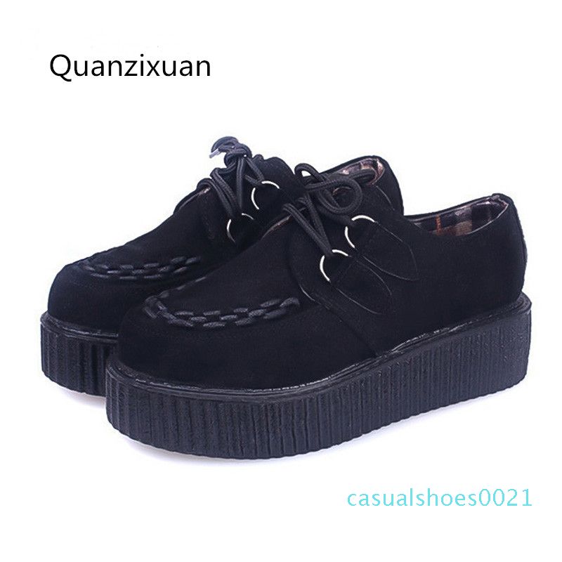 cheap black platform shoes