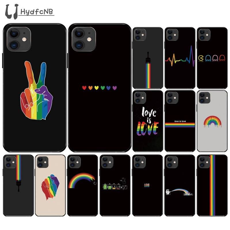 Compre 2020 Gay Lesbian LGBT Arco Íris De Telefone IPhone Capa Para 11 Pro  XS MAX 8 7 6 6S Plus X 5 5S SE XR Grossista Barato | Entrega Rápida E  Qualidade | Pt.Dhgate