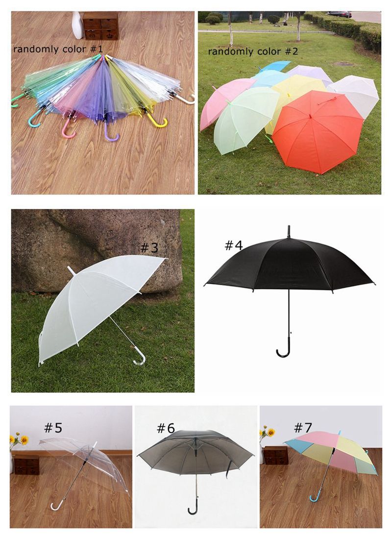 residuo cigarrillo espectro paraguas de lluvia transparente transparente Domo de paraguas Sombrilla de  mango largo PVC Domo de lluvia