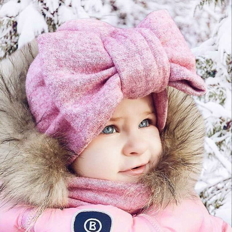 Acheter Bonnet En Coton Avec Nœud Pour Bebe Fille 2 Epaisseurs Bonnet Inde Bonnet Bebe Bonnet De 10 36 Du Limmy18 Fr Dhgate Com