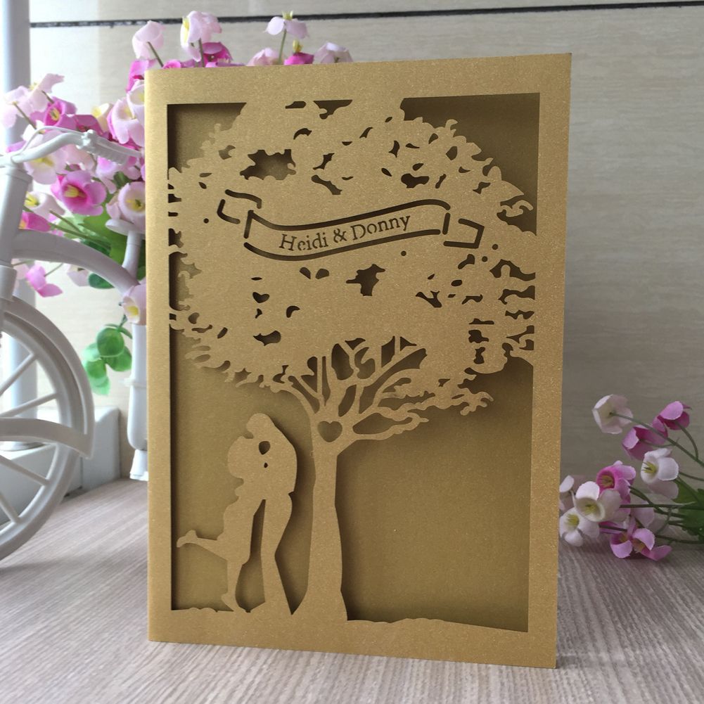 Suporte De Mesa Casamento 1-100Pcs lugar número Nome Memo titular do cartão Convite Para Festa 