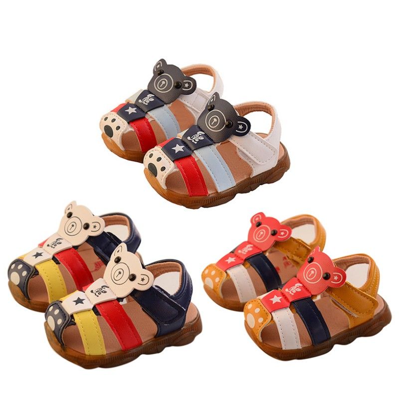 closed toe baby girl sandals