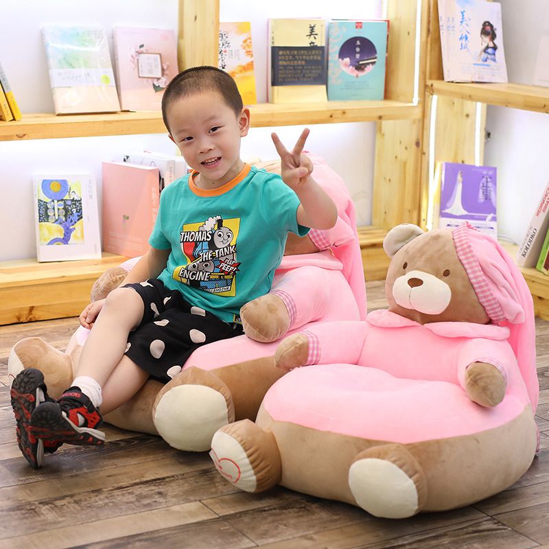 kids on sofa