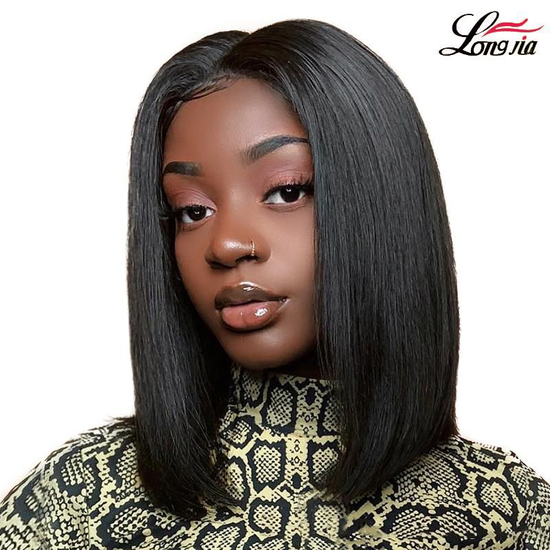 Gemilla Short Wavy Wigs With Air Bangs Shoulder Length Synthetic Cosplay Costume Wig 14 Inch, Grey