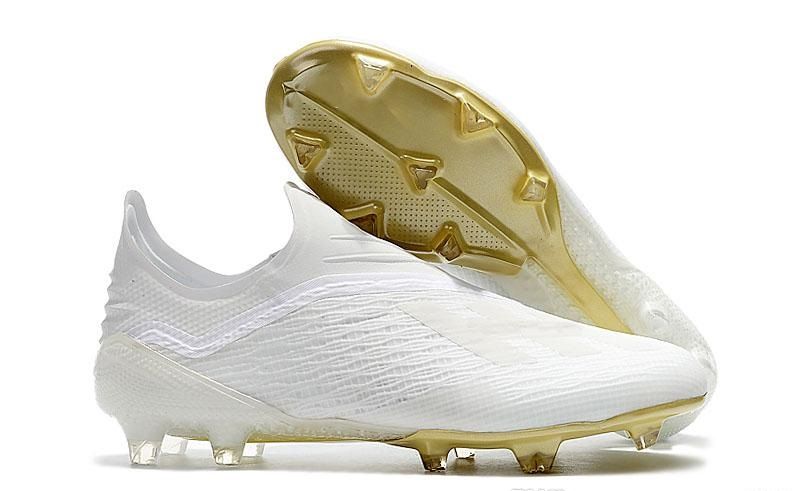 messi cleats white and gold