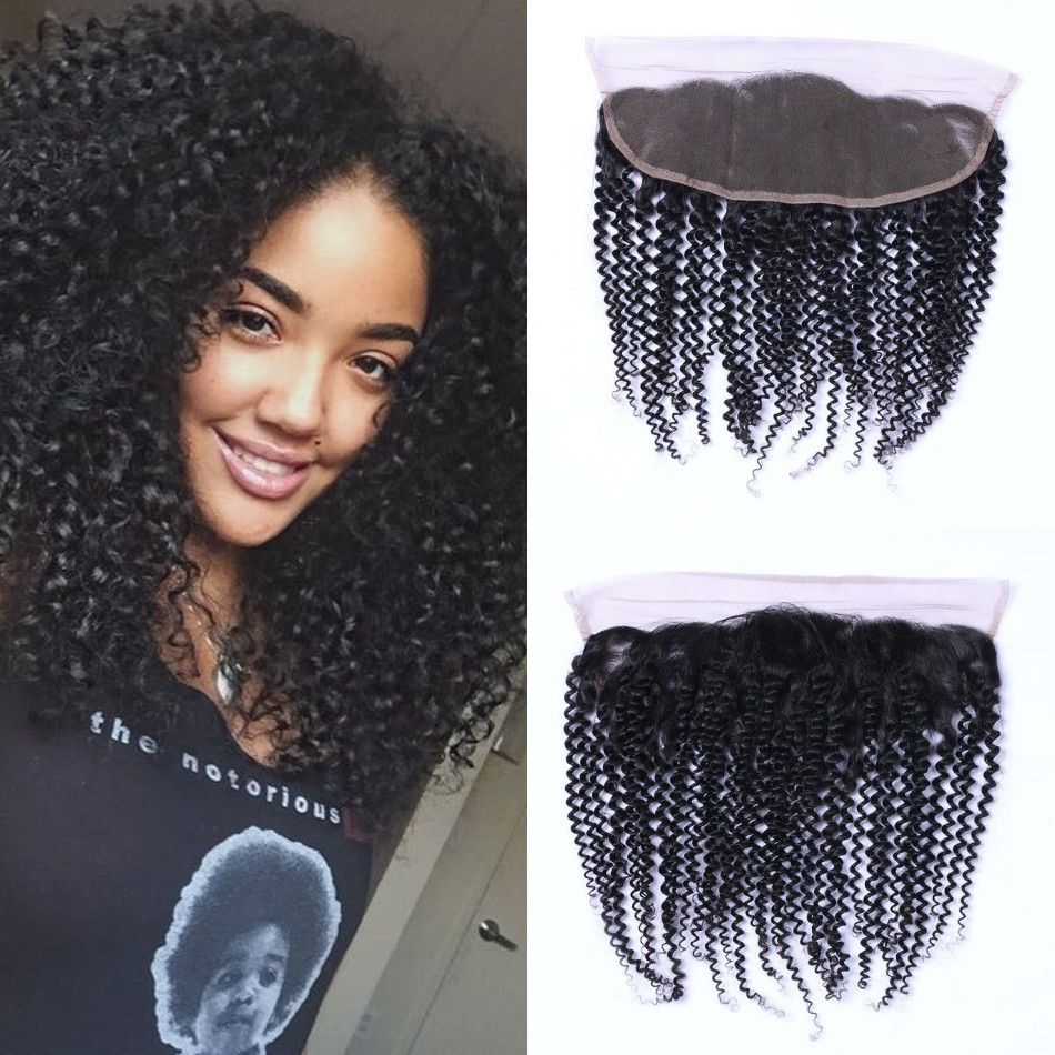 Lace Frontal Bleached Knots Human Hair Cheap Full Frontal Closure
