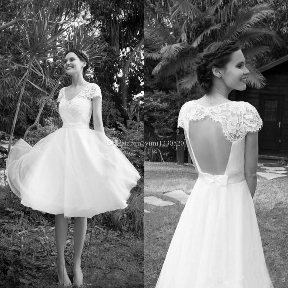 short white country dress