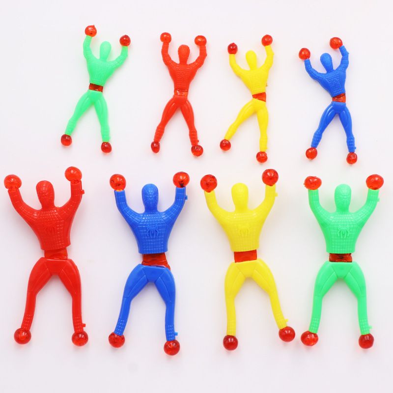 climbing sticky man toy