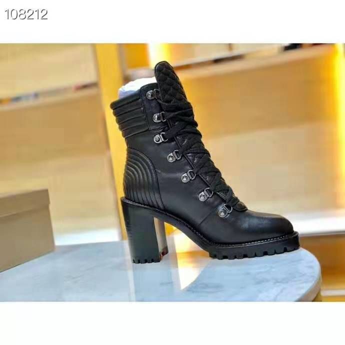high heel hiking boots