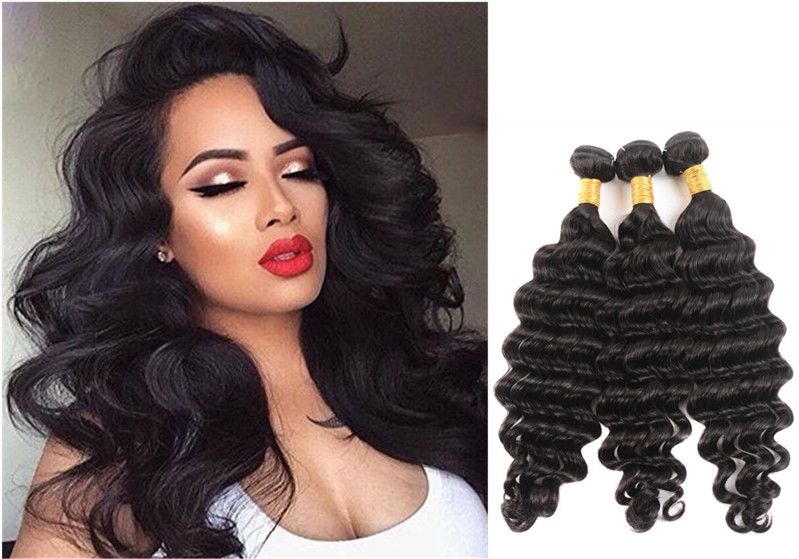 Viya 9a Loose Curl Hairstyle Mongolian Real Human Hair Extensions