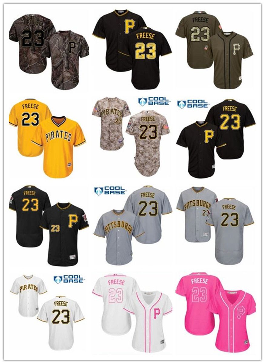 Nave De Encargo Libre De Pittsburgh Pittsburgh Pirates 23 David Freese Jersey  De Béisbol De Los Piratas De Desgaste De Béisbol Camisetas De Los Hombres De  Las Mujeres Jóvenes De 17,79 €