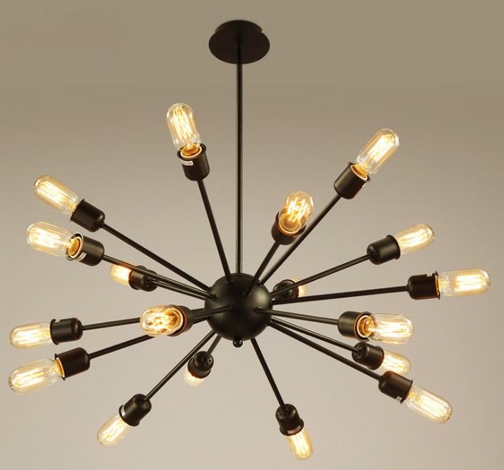 Sputnik Atomic Starburst Light Lamp Chandelier Mid Century Modern Eames Pendant Suspension Vintage Lighting 12 18 Heads Llfa From Nimiled 491 6 Dhgate Com Sputnik Atomic Starburst Light Lamp, Atomic Light Fixture Mid Century