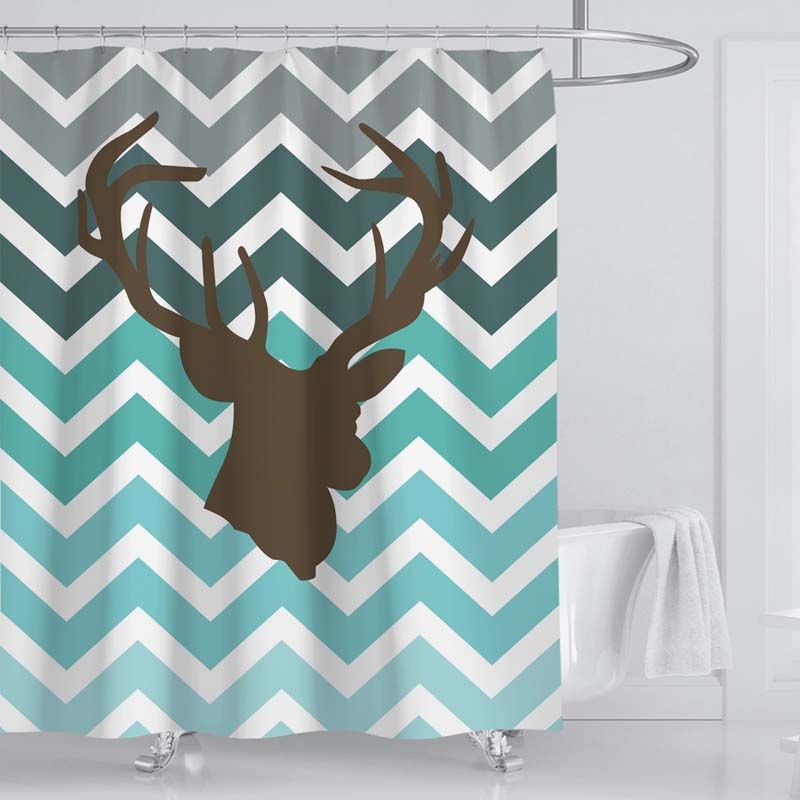 Solid Color Shower Curtain Polyester White 10 Pieces//Bag 5 Bags Baiyun