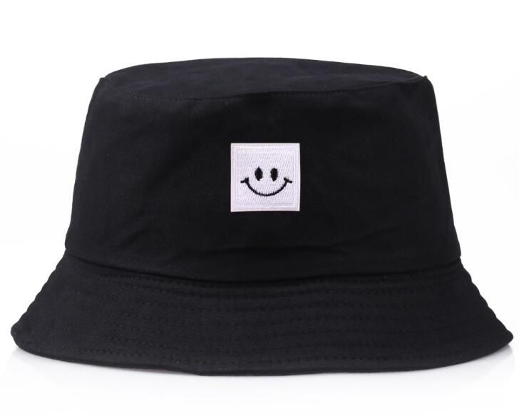smiley face bucket hat