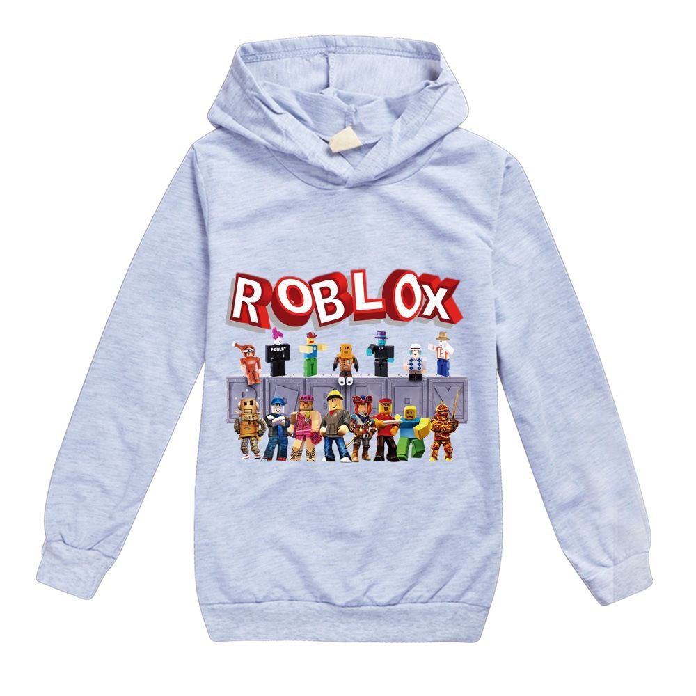 Grey Sweater W Logo Roblox