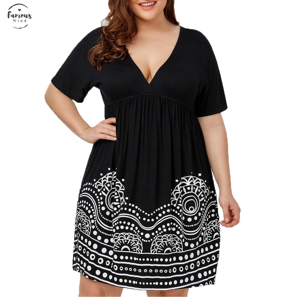 plus size midi summer dresses