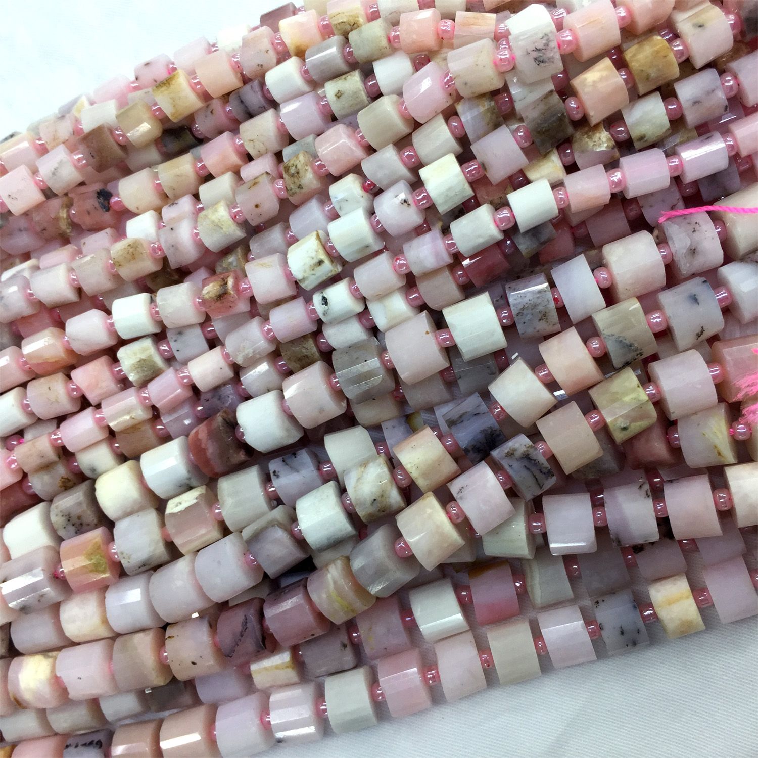 Piedra Preciosa Natural Blanco HOWLITE piedra suelta granos para joyería haciendo Strand 15/"