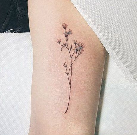 Acheter Pas Cher Autocollant De Tatouage Temporaire Souffle De La Fleur De Bebe Oiseaux De Plumes Transfert De Leau Faux Tatouage Flash Du 46 23 Fr Dhgate