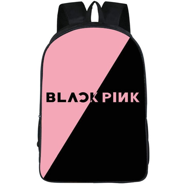 black pink back pack