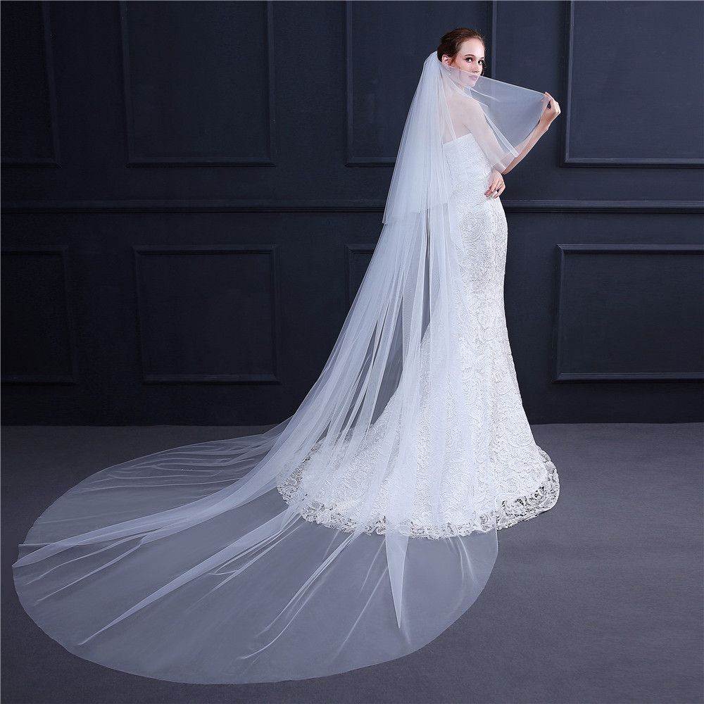 Velo De Novia Sencillo Deals, 56% OFF | www.centrehara.com