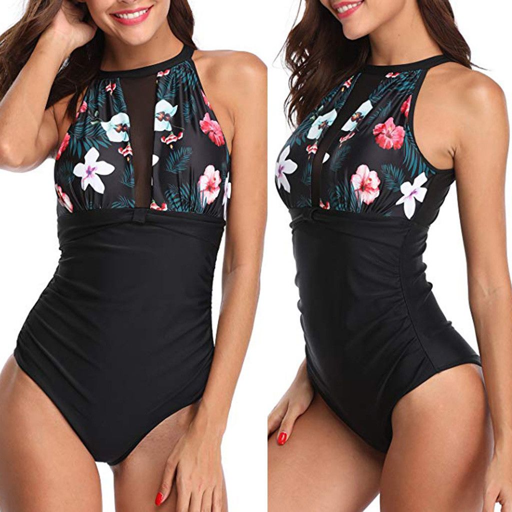 Traje De Baño Flores 2019 2025 - Main Image