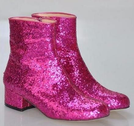 glitter boots uk
