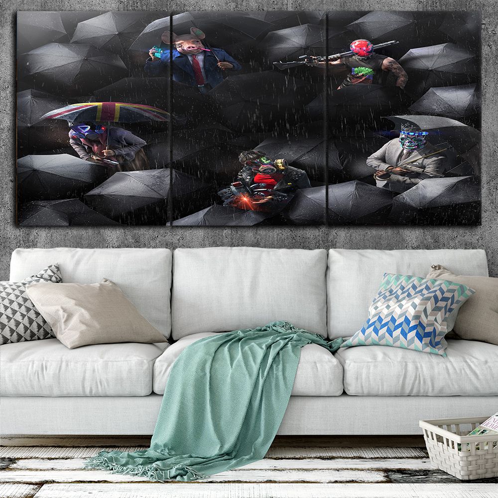 Compre Ver Perros Legion Estilo De Arte 5 Lienzo Carteles