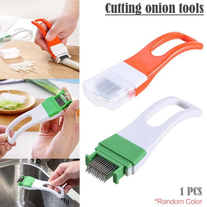 Shred Silk Knife Fruit Vegetable Onion Cutter Slicer Peeler Chopper Graters  Tool