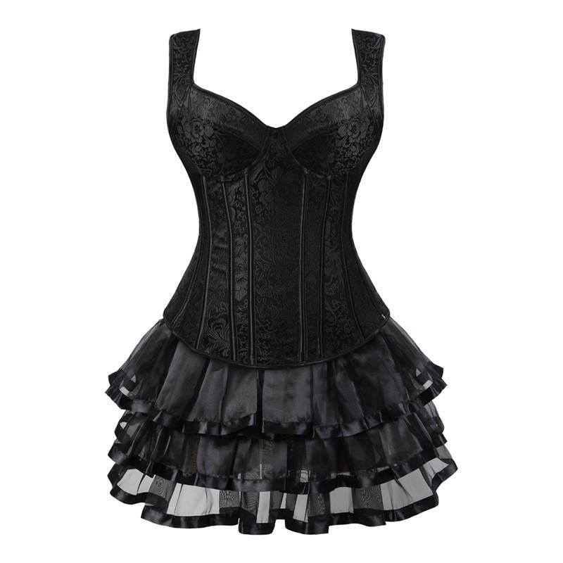 lace up corset skirt