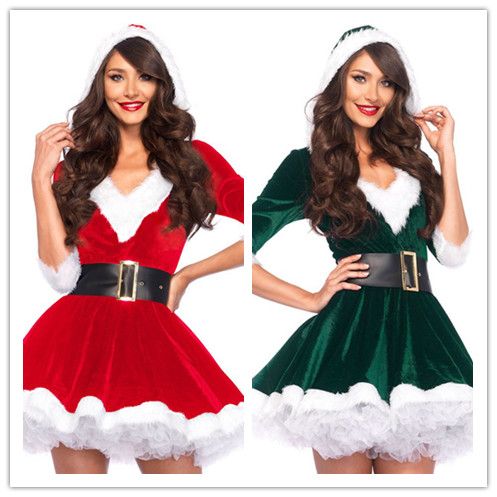Navidad con temas de traje de baile hombres y mujeres del vestido del  vestido de cosplay
