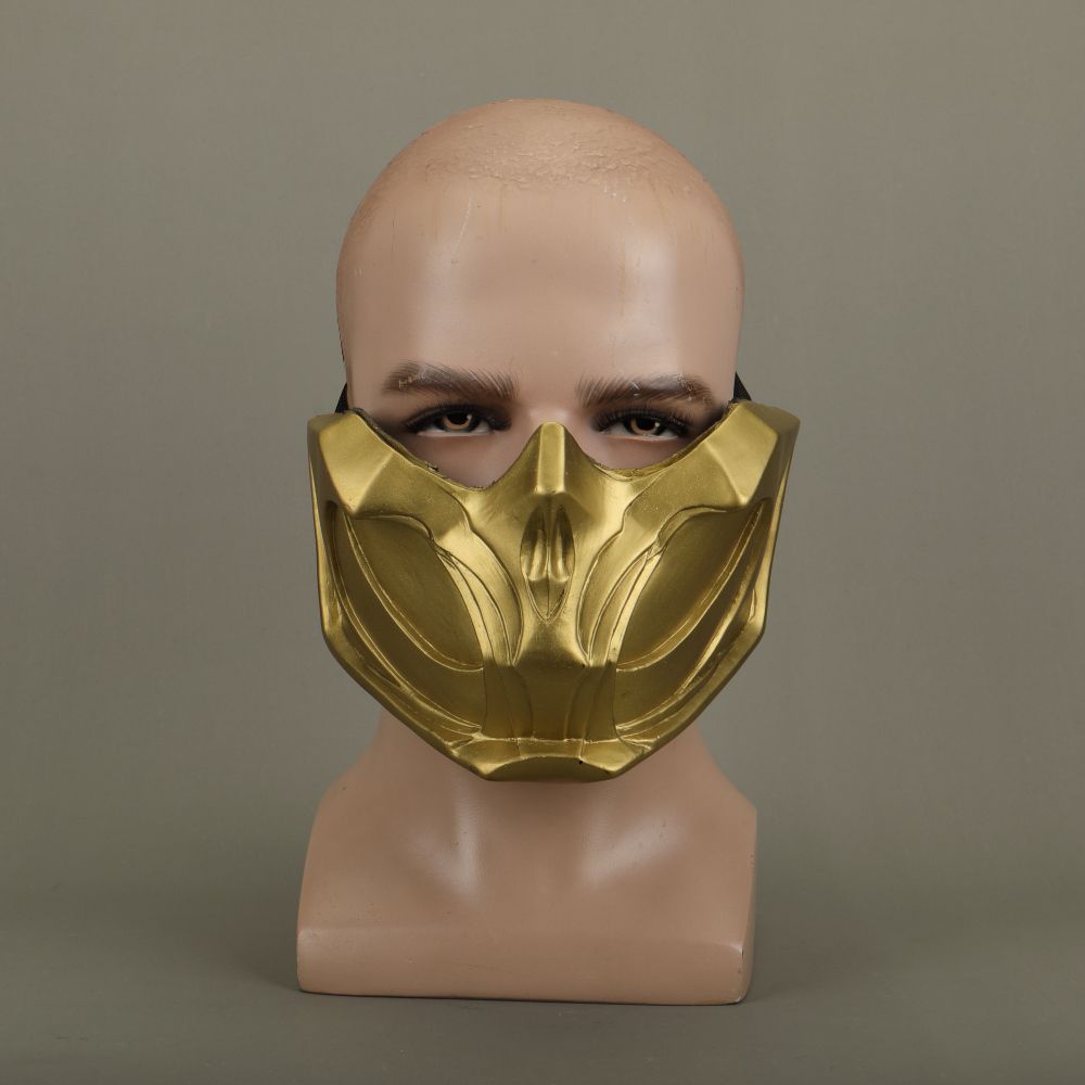 2019 Mortal Kombat 11 Scorpion Man Hanzo Hasashi Cosplay Halloween Costume