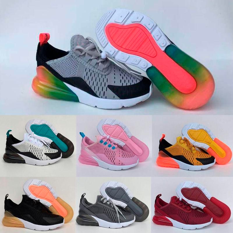 Compre Nike Air Max 270 Nuevos Niños Y Niñas Deportes 27 Zapatos Otoño  Niños Zapatos Al Aire Libre Respirable Zapatos Para Niños Zapatillas De  Deporte De Primavera Y Otoño A 23,52 €