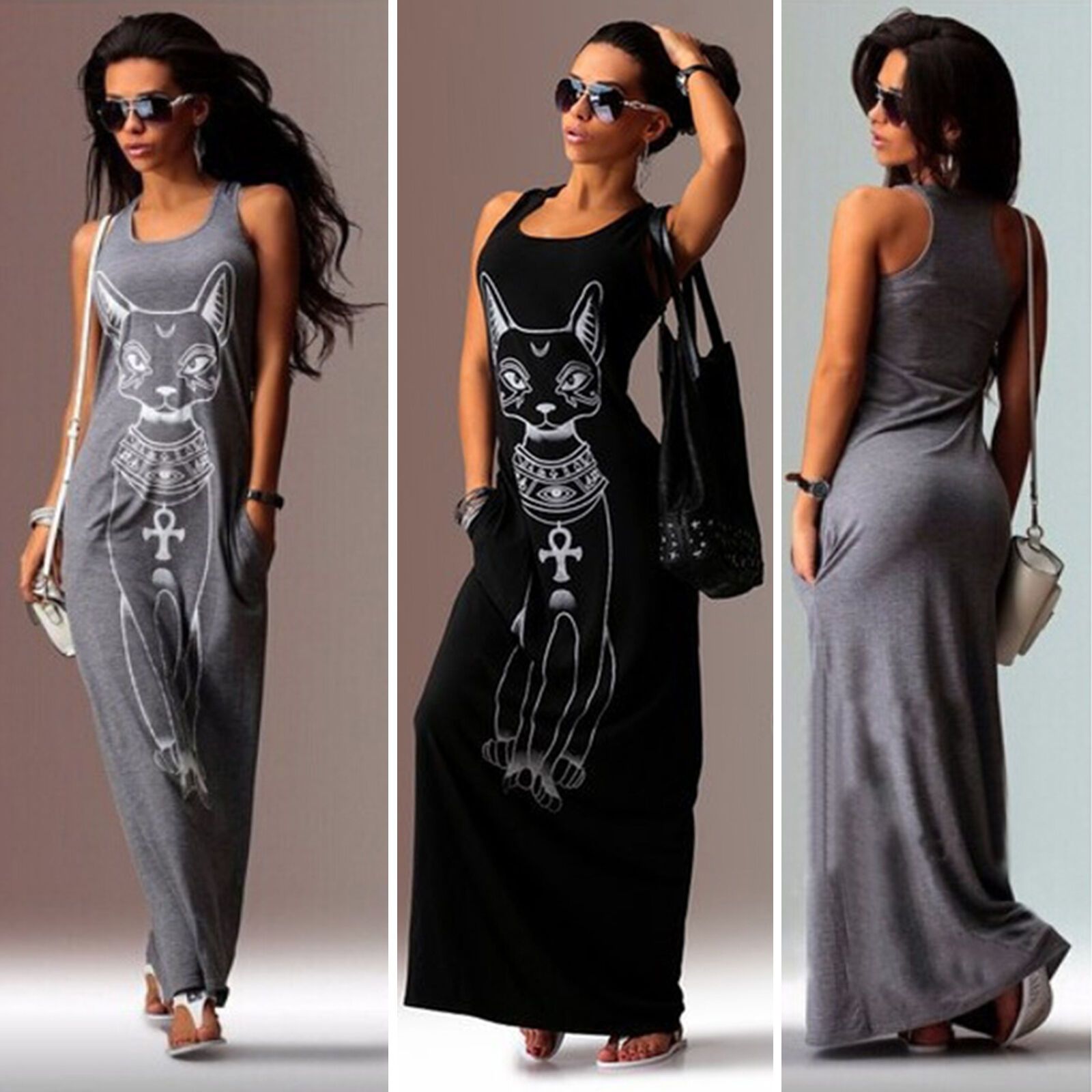 maxi sundress with pockets