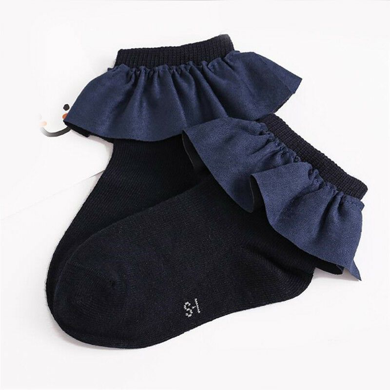 Baby Girl Ankle Socks Infant Bowknot Lace Crew Socks for 0-6M Princess Newborn