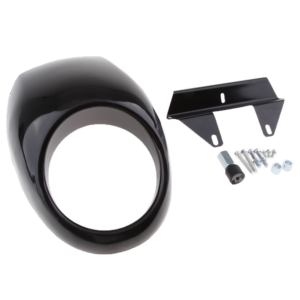 Motorcycle Retro Headlight Fairing Wind Screen Shield 160mm Light Cover For Racer 883 Xl1200 From Sharplace 42 Dhgate Com