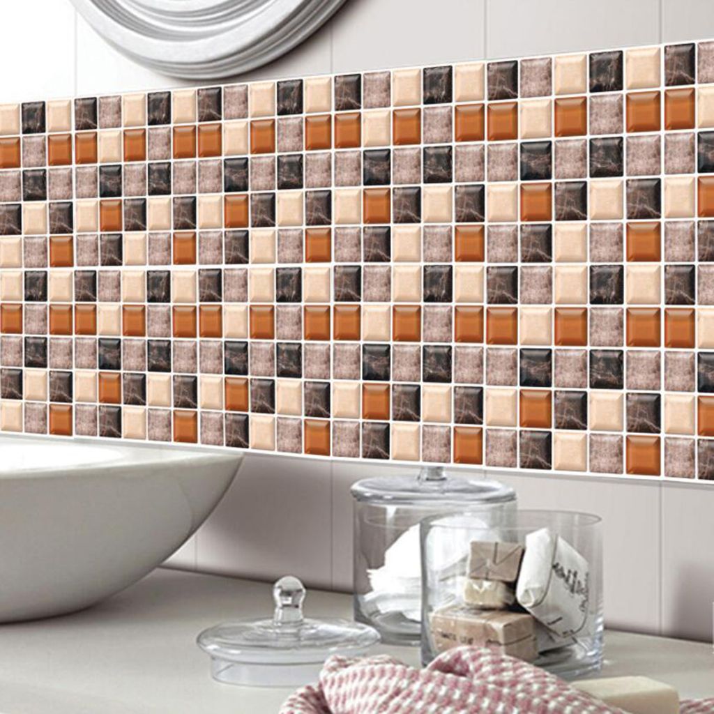 Self Adhesive Wall Tile Stickers For Kitchen/Bath, Stick On Tiles, Peel And  Stick Tiles, Block Color From Gralara, $8.74 | DHgate.Com
