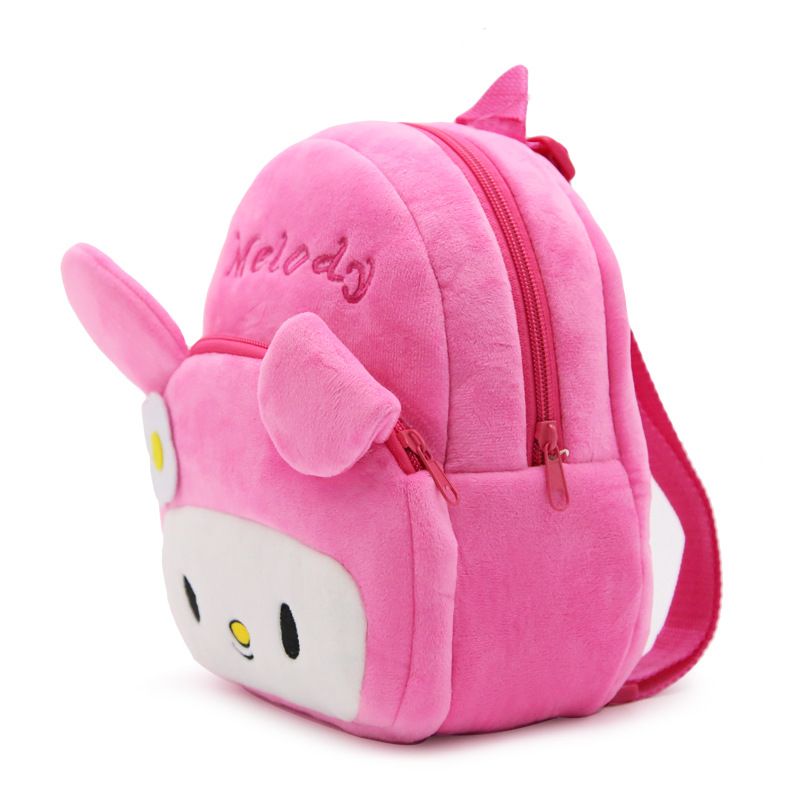 Plush Cartoon Kid School Backpack For Child School Bag Kindergarten Girl Baby