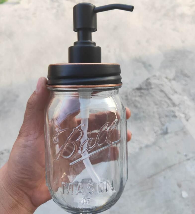 mason jar soap dispenser